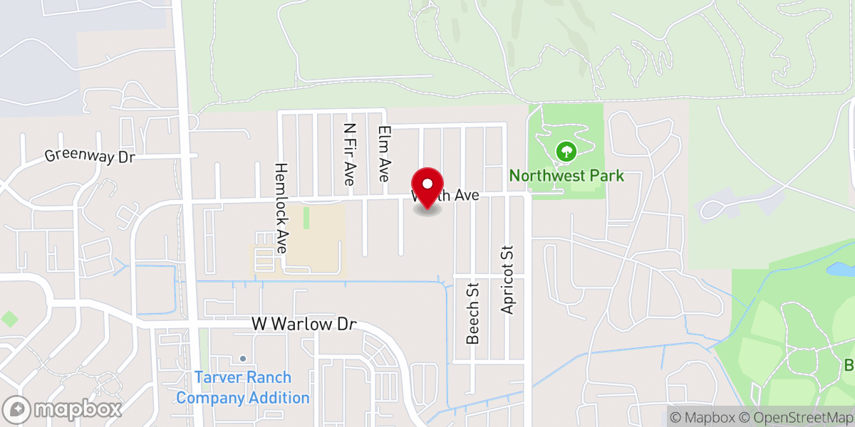 Map showing location of New Day Family Church