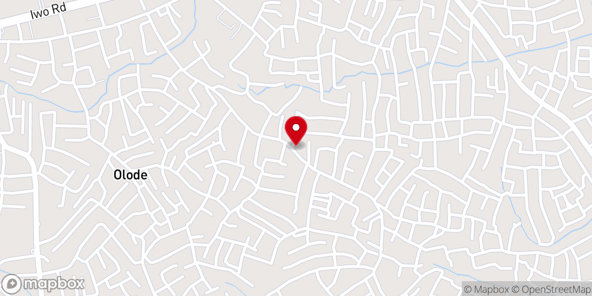 Map showing location of Living Faith Church Wakajaye