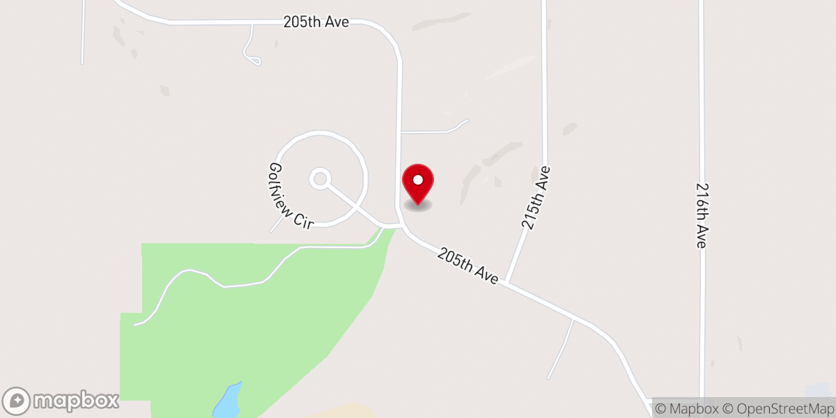 Map showing location of Centerville Seventh-day Adventist Church