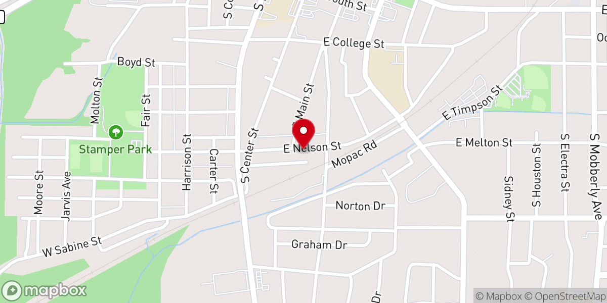 Map showing location of Miracle Church