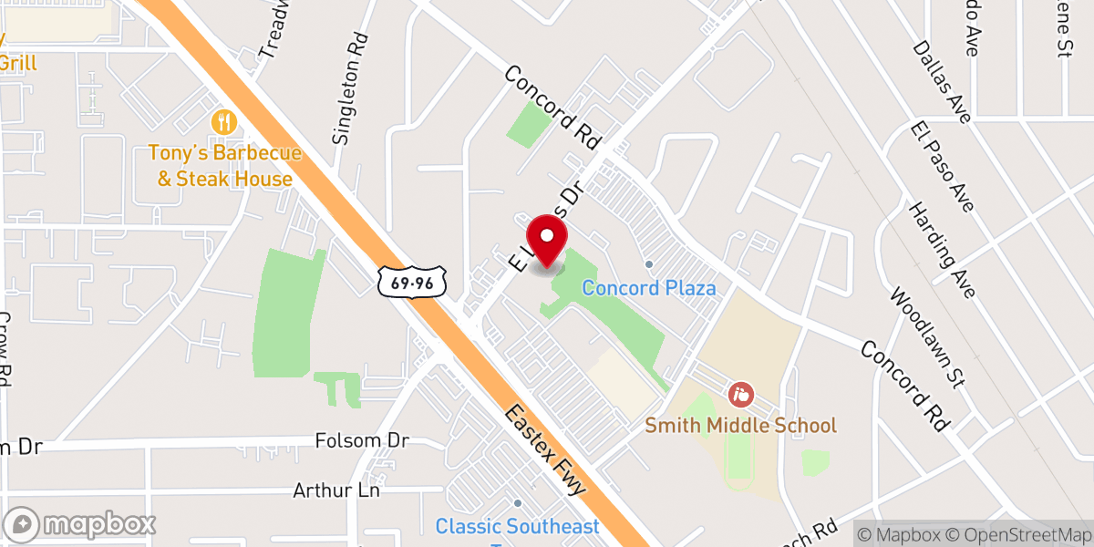 Map showing location of Sojourn Community Church