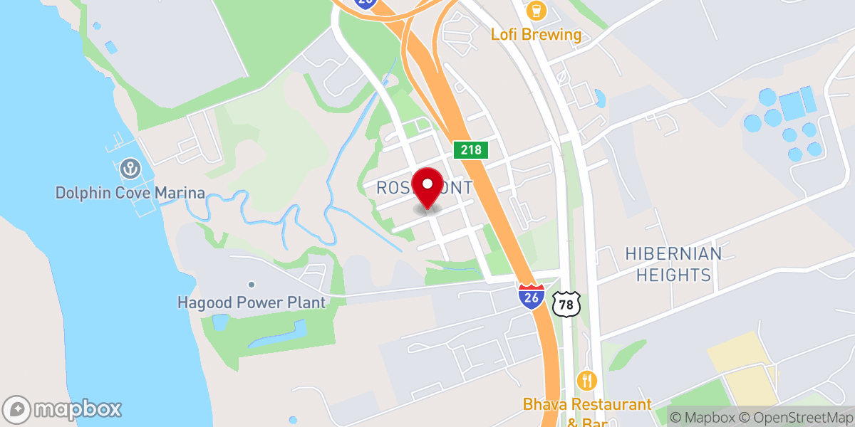 Map showing location of Redeemed Church of Christ