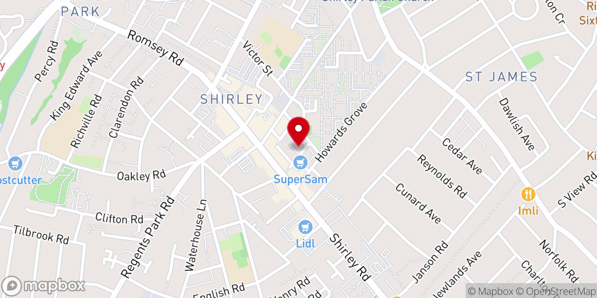 Map showing location of Limitless Mercy Church