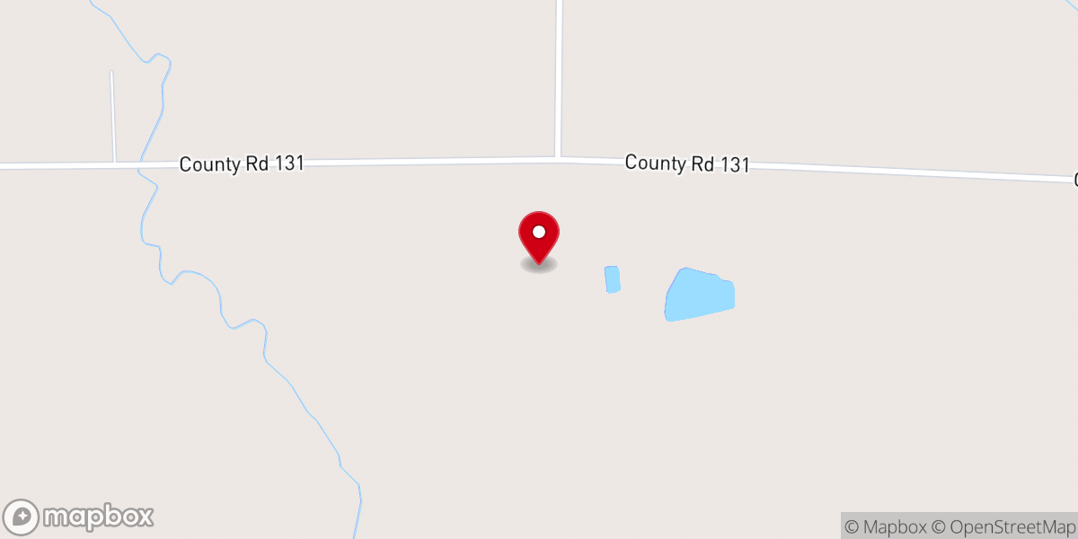 Map showing location of Whispering Hope Community Church