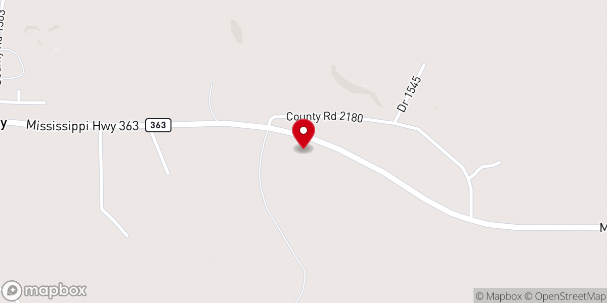 Map showing location of Church of God
