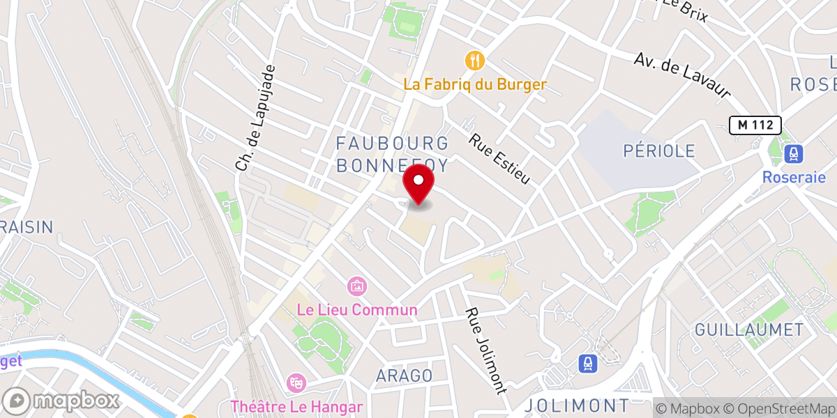 Map showing location of Église de l'Immaculée-Conception de Toulouse