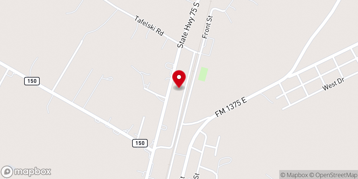 Map showing location of Macedonia Missionary Baptist Church