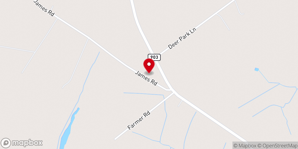 Map showing location of Full Gospel Way of the Cross Church of Christ, Inc.
