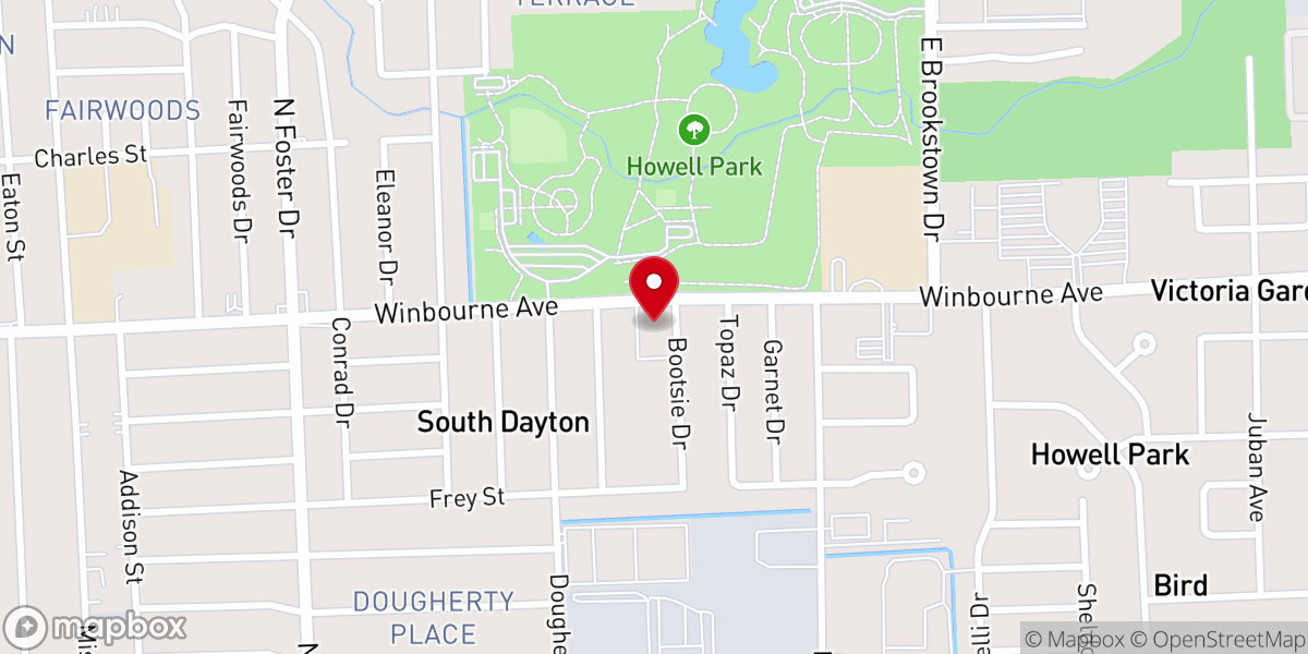Map showing location of Church Point Ministries