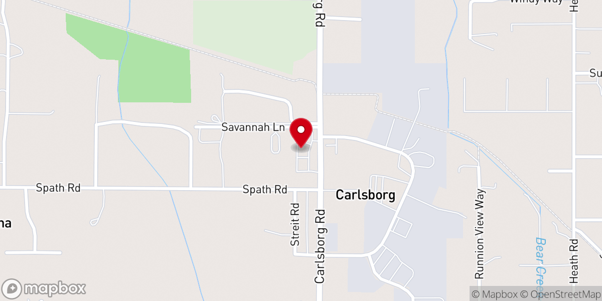 Map showing location of St. Sophrony of Essex Orthodox Mission