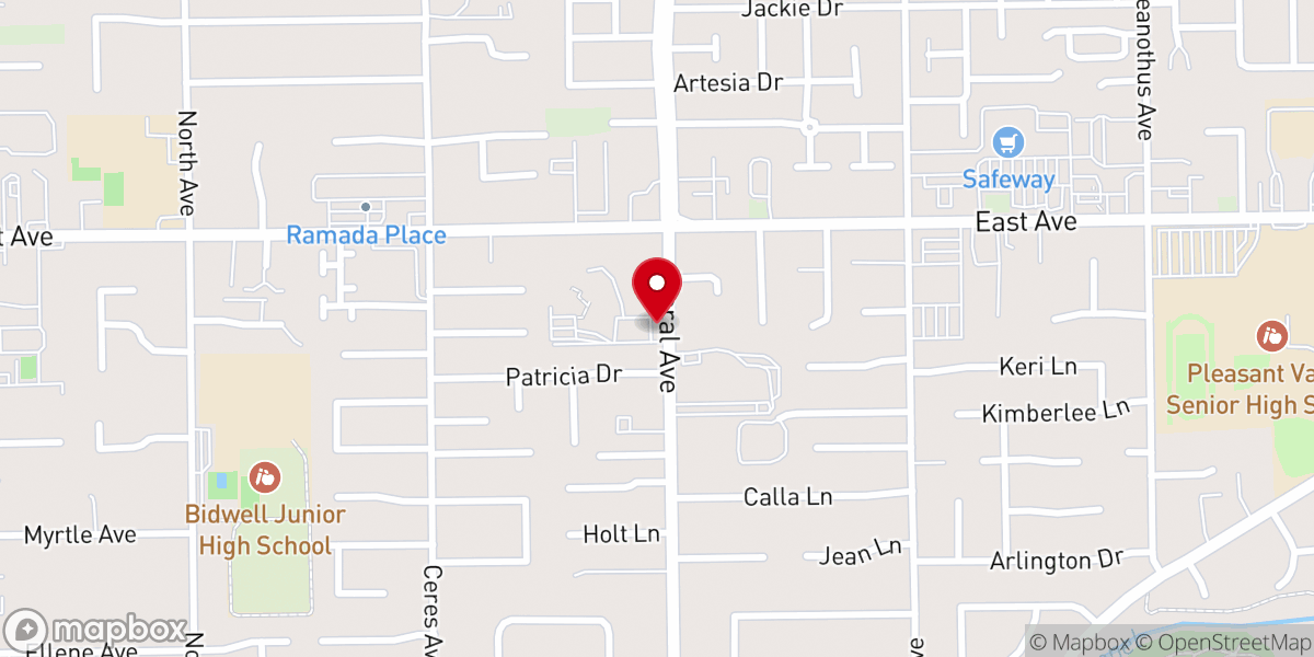 Map showing location of Friends of Julian-s Rest