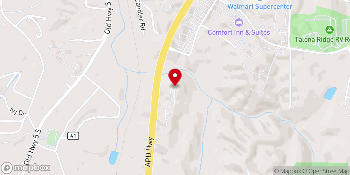 Map showing location of Kamron Engler Ministries Inc