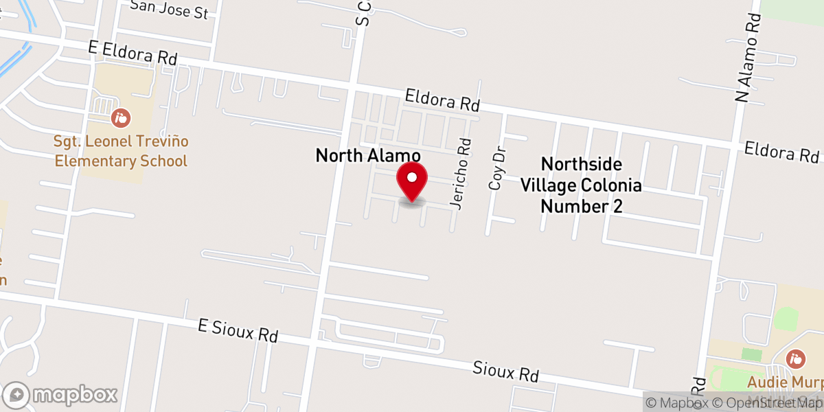 Map showing location of Lovelight International Ministries Inc