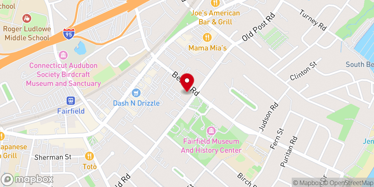 Map showing location of The Store at First Church