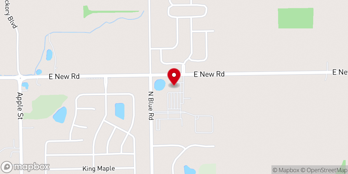 Map showing location of Brandywine Community Church