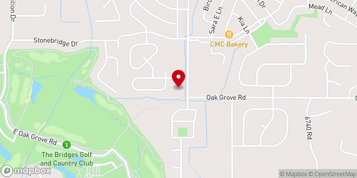 Map showing location of Living Word Lutheran Church & Preschool