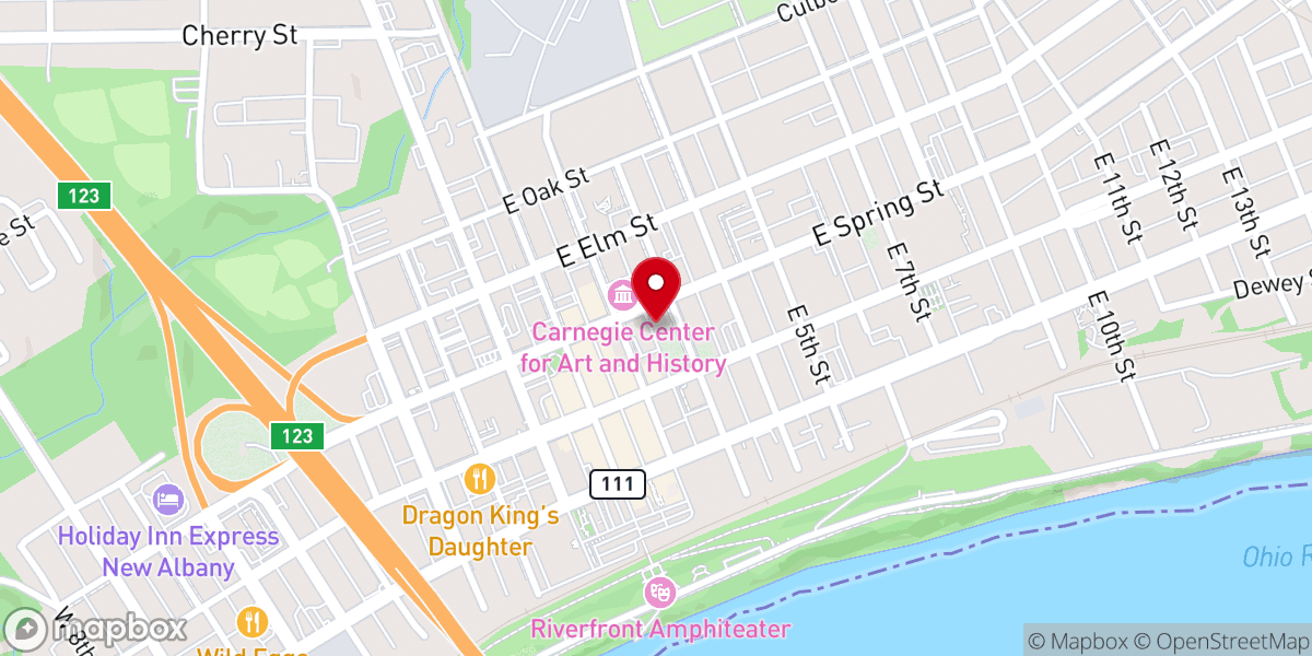 Map showing location of St Marks Operating TR