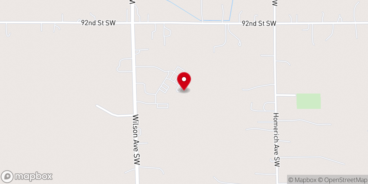 Map showing location of St Sebastian Catholic Church
