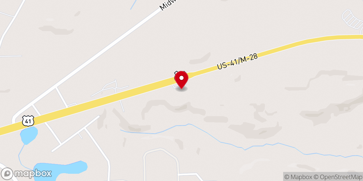 Map showing location of Marquette Seventh-Day Adventist Church