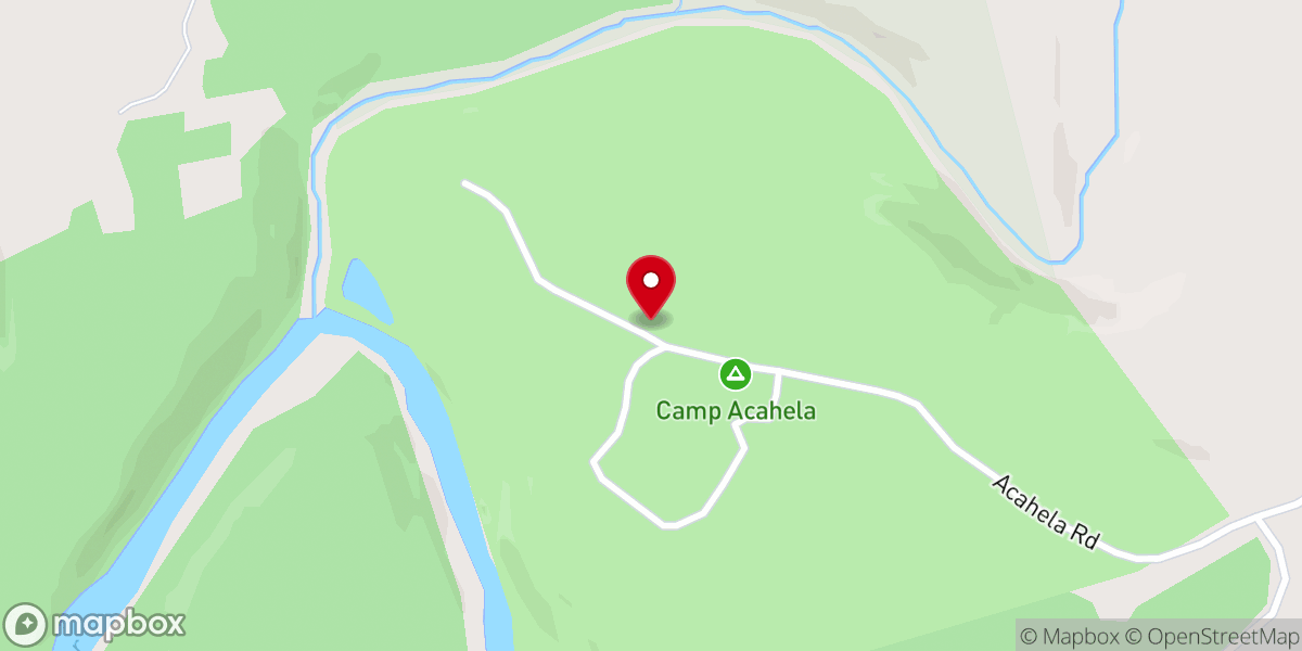 Map showing location of Chapel