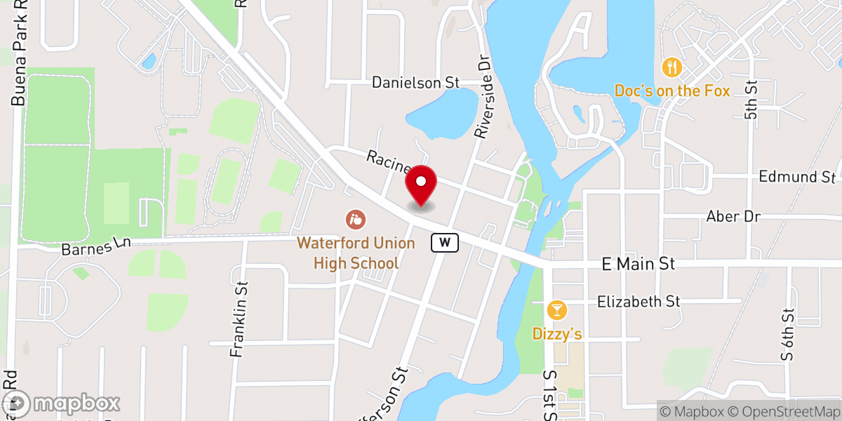 Map showing location of Neighborhood Fellowship Church