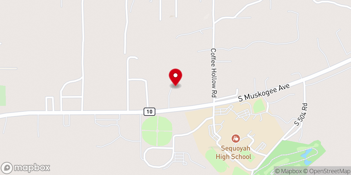 Map showing location of New Home Church