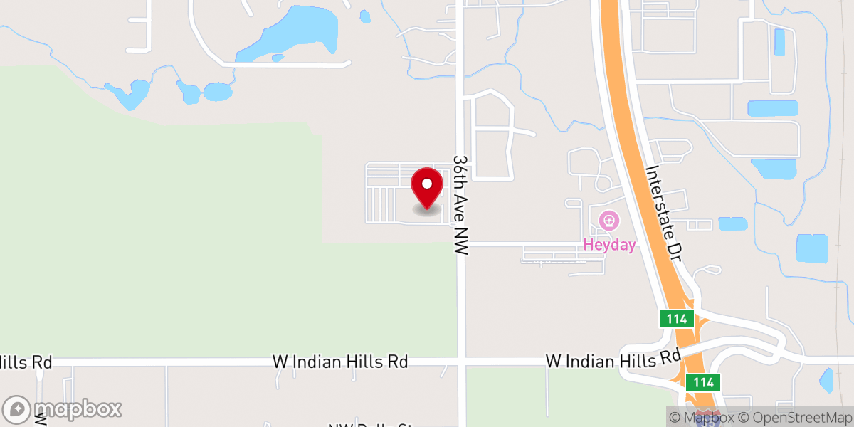Map showing location of Quest Church.
