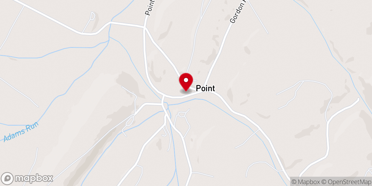 Map showing location of Point Church IAAJ