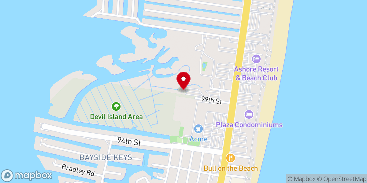 Map showing location of Knights of Columbus
