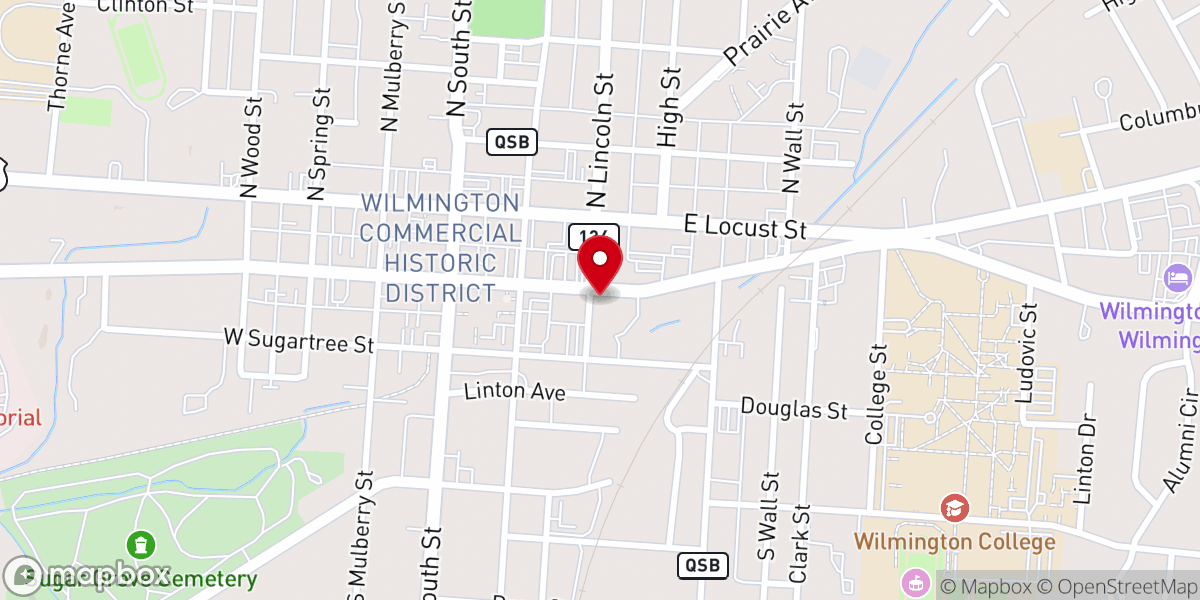 Map showing location of Sugartree Ministries - Food Distribution Center