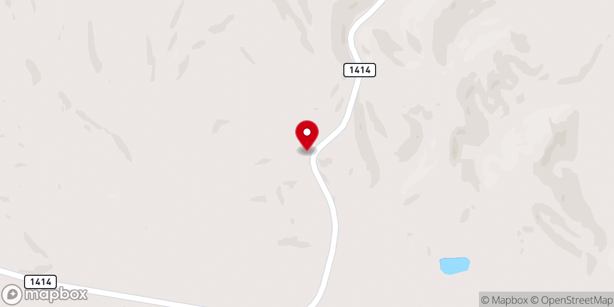 Map showing location of Clear Run Church