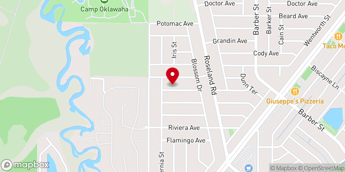 Map showing location of Bread of Life Evangelistic Association Inc