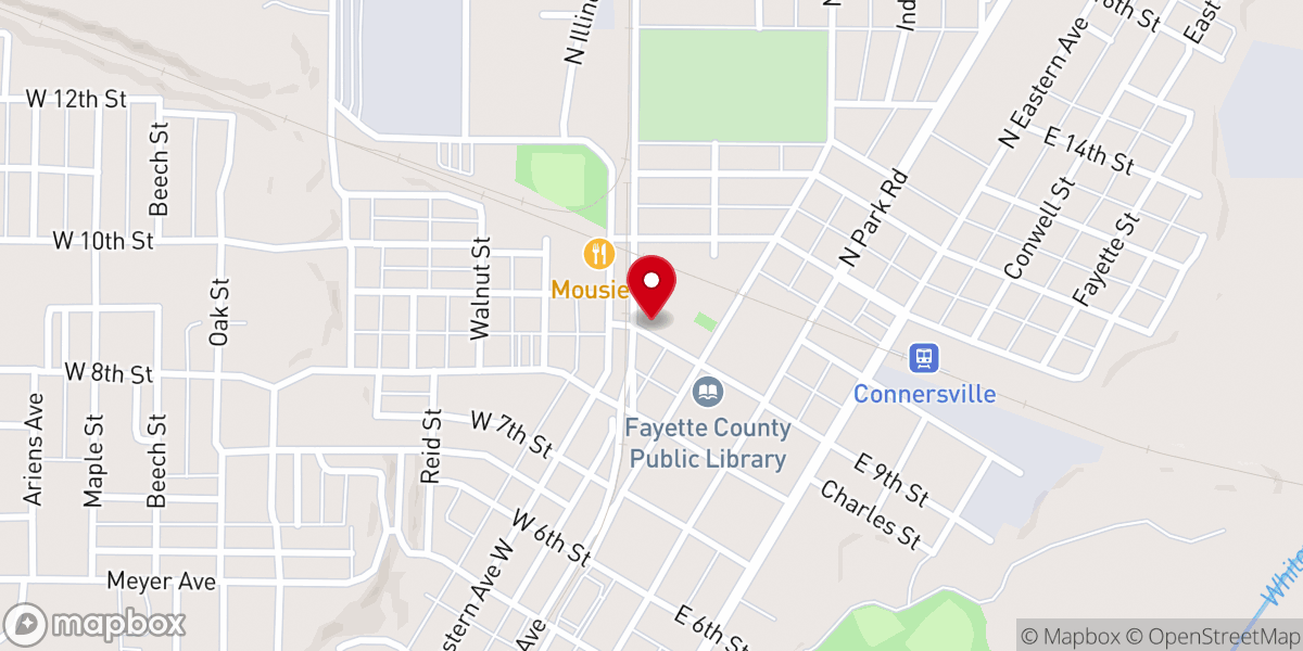 Map showing location of St Gabriel Catholic Church