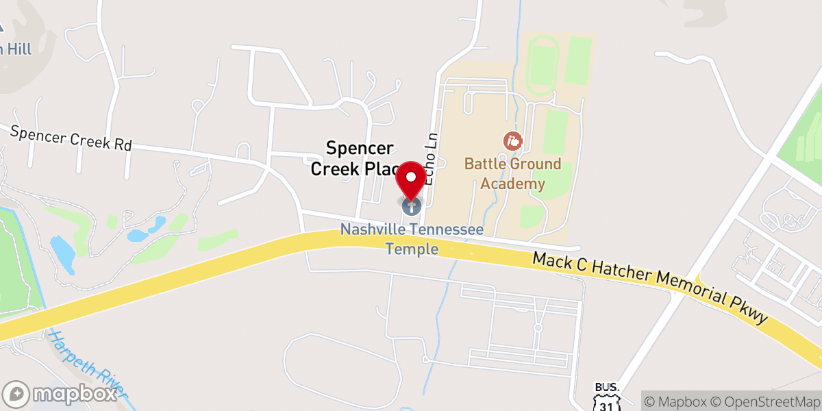 Map showing location of Dreamful Church