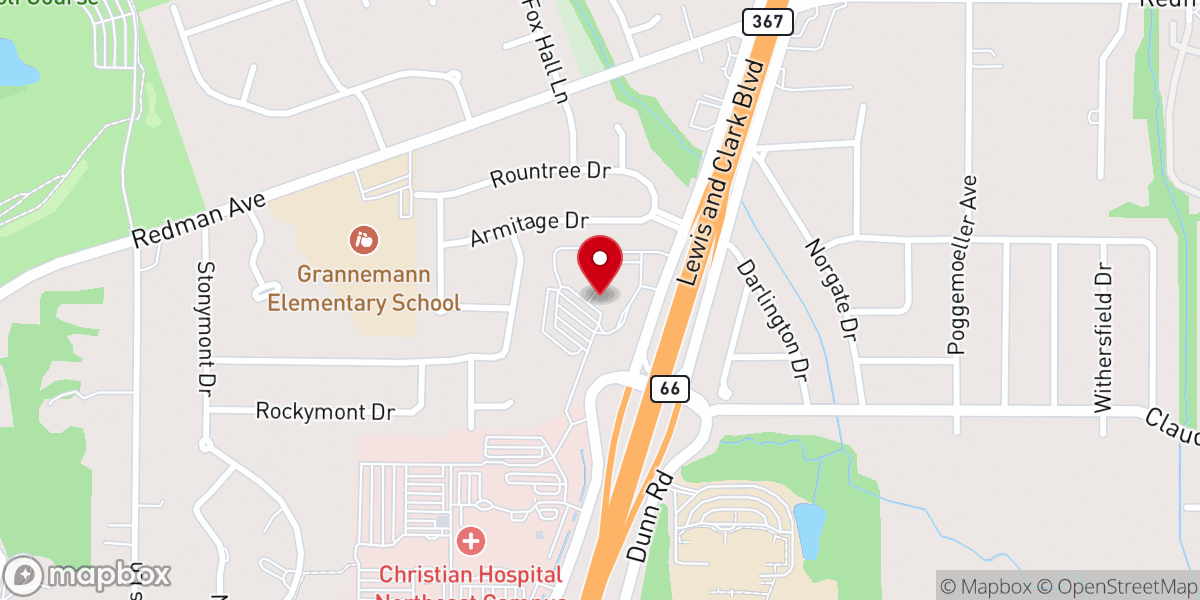 Map showing location of Chapel of the Cross - Lutheran
