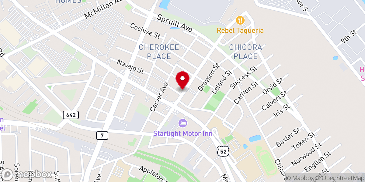 Map showing location of Harvest Time Fellowship Inc