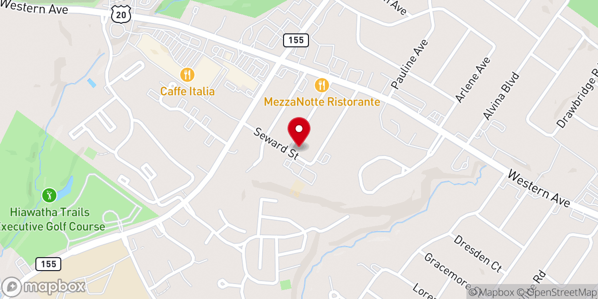 Map showing location of Family Rosary Inc