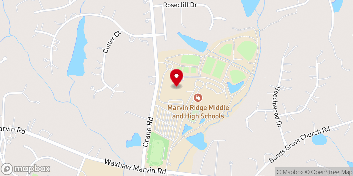 Map showing location of Kingdom Church