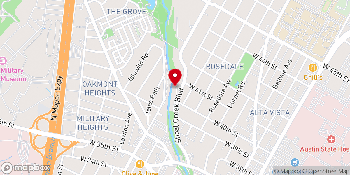 Map showing location of Maiden Lane Family Foundation NFP