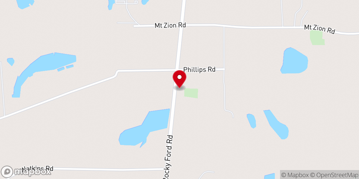 Map showing location of Redland Church of Christ