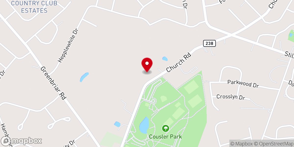 Map showing location of Christian School Association of York Inc
