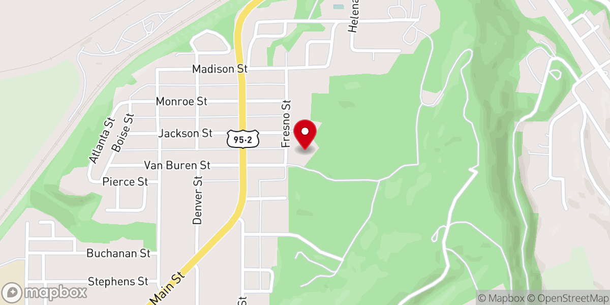 Map showing location of Calvary Chapel Daily Manna Ministries