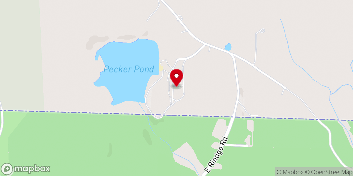 Map showing location of Toah Nipi Retreat Center