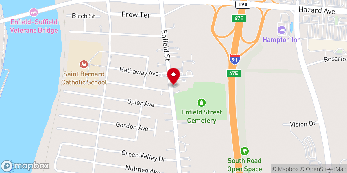 Map showing location of Mother of Unity Inc