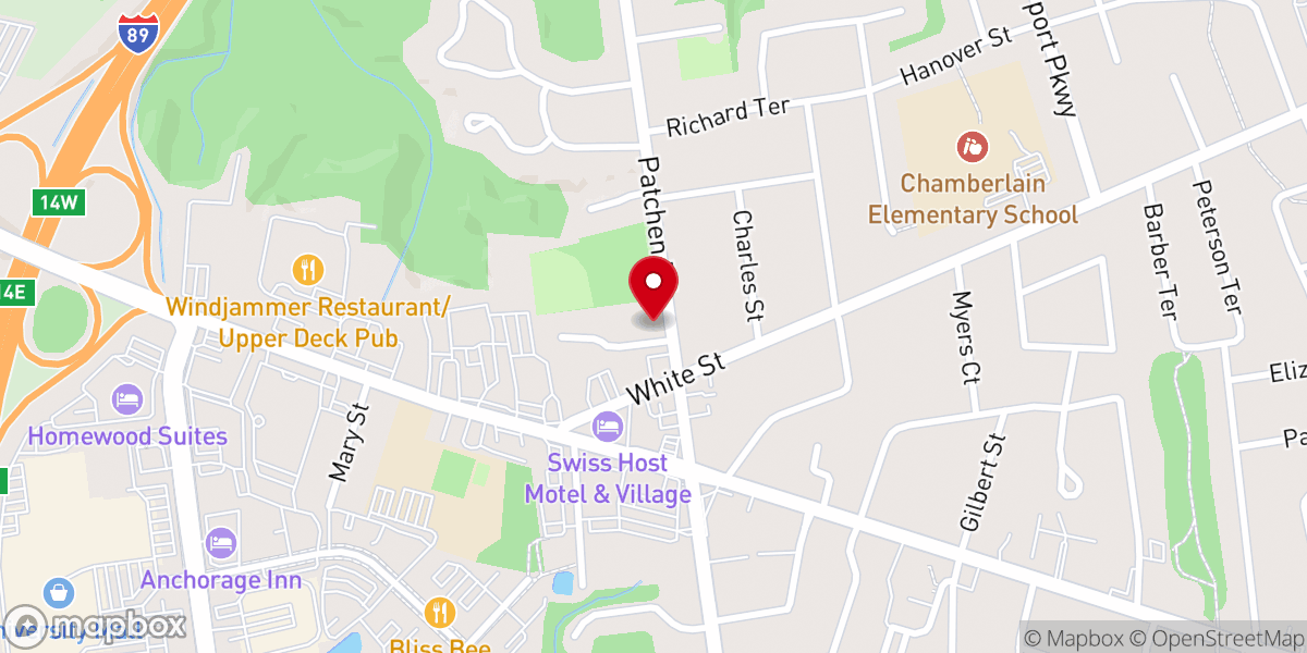Map showing location of The Light Of The World Church