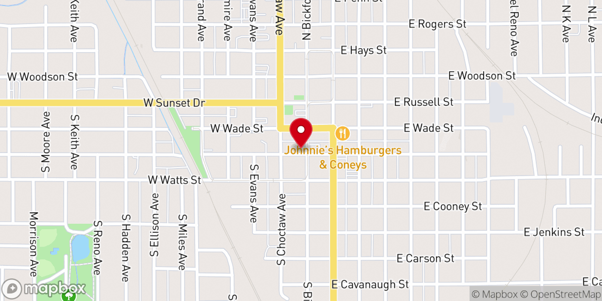 Map showing location of FBCER Youth Annex