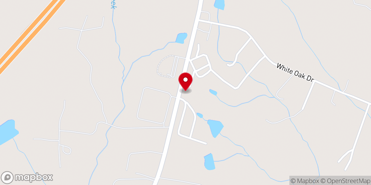 Map showing location of Promised Land Community Church