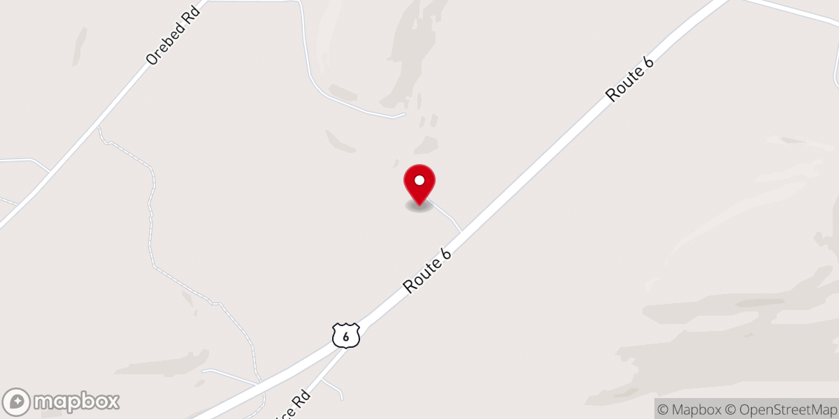 Map showing location of Hillcrest Seventh-Day Adventist Church