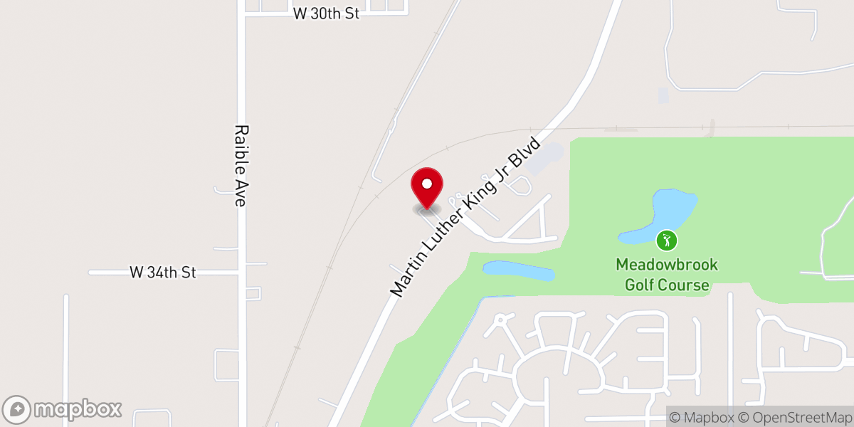 Map showing location of Grace Holiness Church