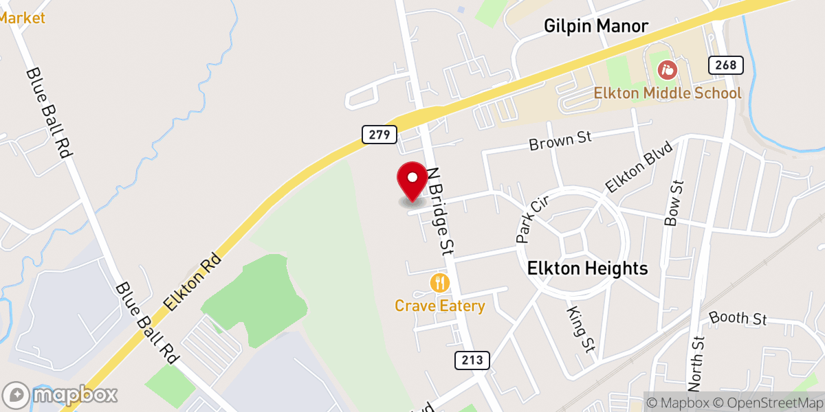 Map showing location of New Beginnings Christian Fellowship